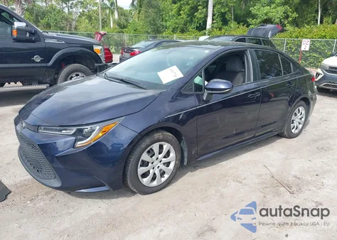 2022 Toyota Corolla Le из США, поврежденный, VIN 5YFEPMAE0NP319317